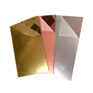 Acrílico Espejo, Dorado, Plateado y Oro